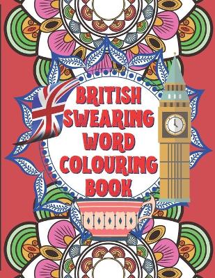 Cover of British Swearing word colouring book
