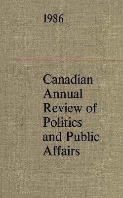 Book cover for Cdn Annual Review 86