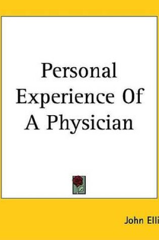 Cover of Personal Experience of a Physician