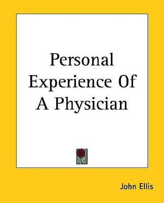 Book cover for Personal Experience of a Physician