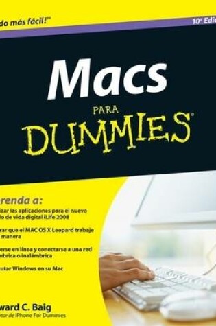 Cover of Macs Para Dummies