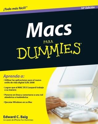 Cover of Macs Para Dummies