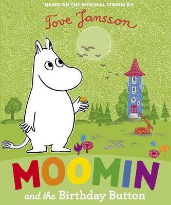 Book cover for Moomin and the Birthday Button
