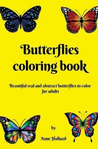 Cover of Butterflies coloring book