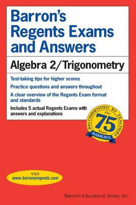 Book cover for Regents Exams and Answers: Algebra 2/Trigonometry