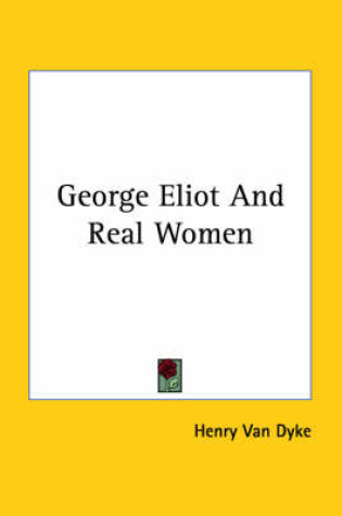Cover of George Eliot and Real Women