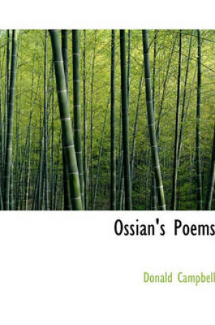 Cover of Ossian's Poems