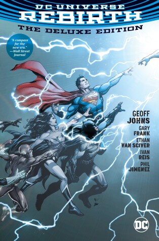 Book cover for DC Universe: Rebirth Deluxe Edition