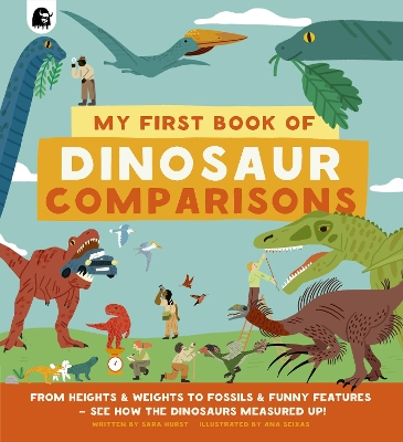 Book cover for My First Book of Dinosaur Comparisons
