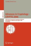 Book cover for Advances in Cryptology - Crypto 2006