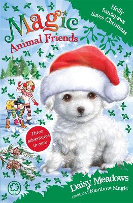 Book cover for Holly Santapaws Saves Christmas