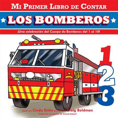 Book cover for Mi Primer Libro de Contar: Los Bomberos