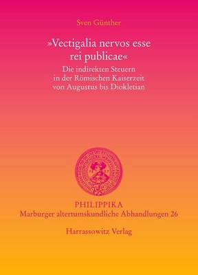 Cover of Vectigalia Nervos Esse Rei Publicae