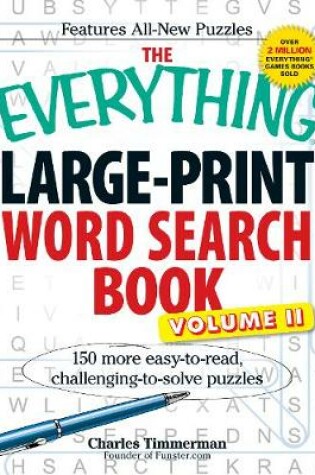 Cover of The Everything Large-Print Word Search Book, Volume II