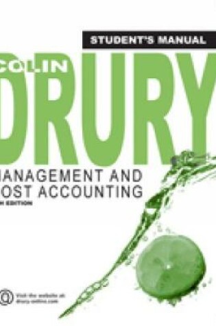 Cover of Management and Cost Accounting, Student Manual