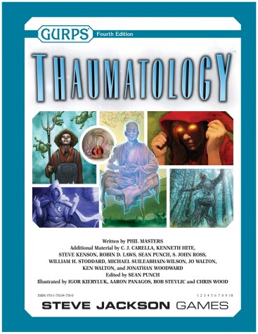 Cover of Gurps -Thaumatology