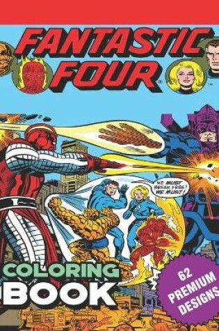 Cover of Fantastic Four Coloring Book