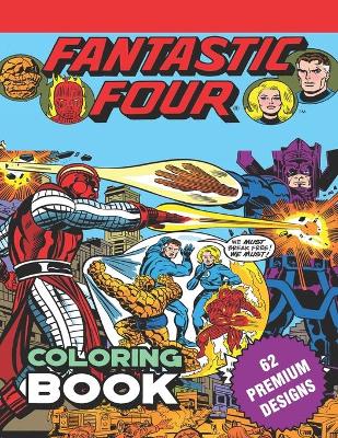 Book cover for Fantastic Four Coloring Book