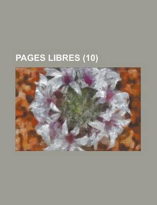 Book cover for Pages Libres (10 )