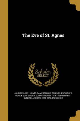 Book cover for The Eve of St. Agnes