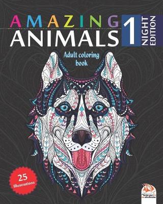 Book cover for Amazing Animals 1 - Night Edition