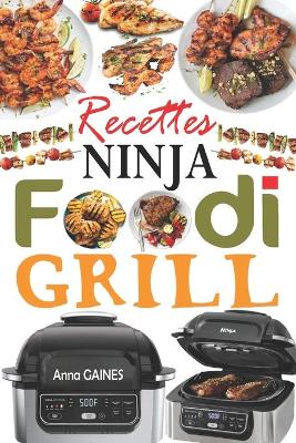 Book cover for Recettes Ninja Foodi Grill