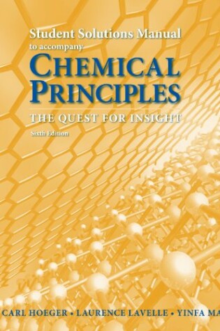 Cover of Student's Solutions Manual for Chemical Principles