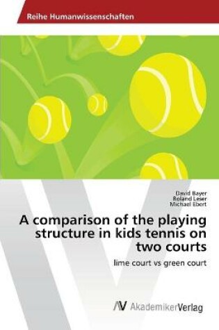 Cover of A comparison of the playing structure in kids tennis on two courts