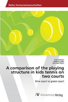 Book cover for A comparison of the playing structure in kids tennis on two courts