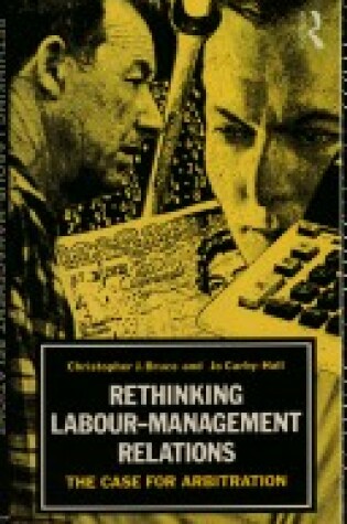 Cover of Rethinking Labour-Management Relations