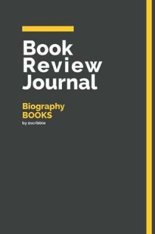 Cover of Book Review Journal Biography Books