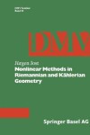 Book cover for Nonlinear Methods in Riemannian & Kahlerian Geometry