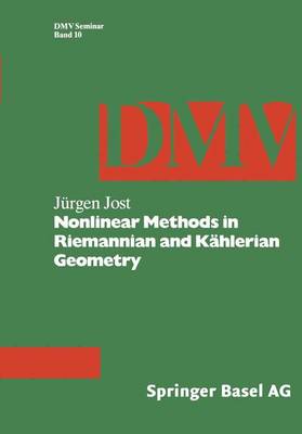 Book cover for Nonlinear Methods in Riemannian & Kahlerian Geometry