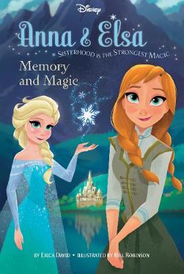 Book cover for Disney Frozen Anna & Elsa Memory and Magic