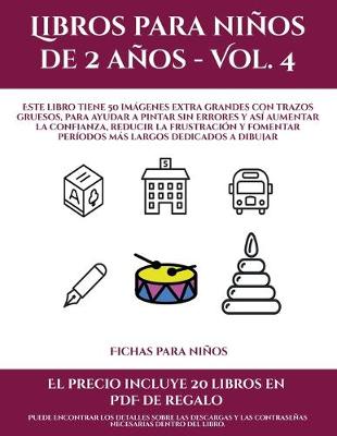 Cover of Fichas para niños (Libros para niños de 2 años - Vol. 4)