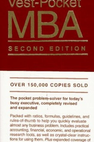 Cover of The Vest-Pocket MBA