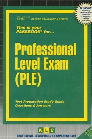 Cover of Professional Level Exam (PLE)