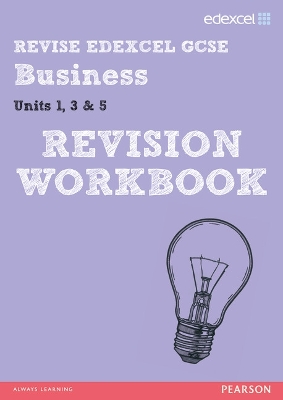 Book cover for REVISE Edexcel GCSE Business Revision Workbook