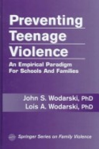 Cover of Preventing Teenage Violence