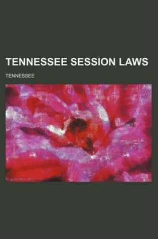 Cover of Tennessee Session Laws