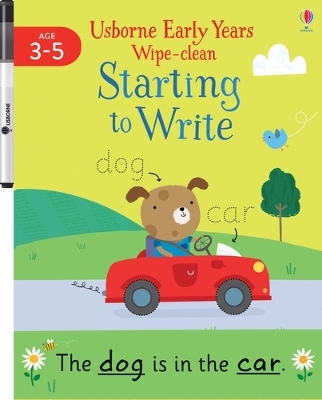 Cover of Early Years Wipe-Clean Starting to Write