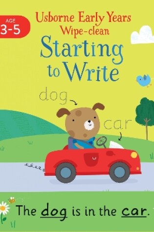 Cover of Early Years Wipe-Clean Starting to Write