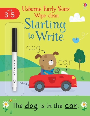 Book cover for Early Years Wipe-Clean Starting to Write