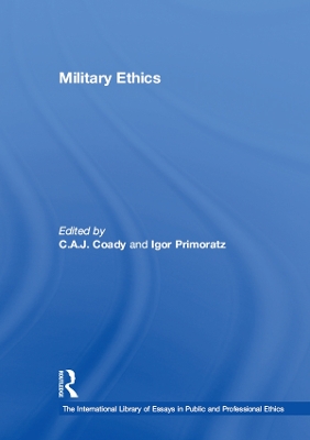 Book cover for Military Ethics