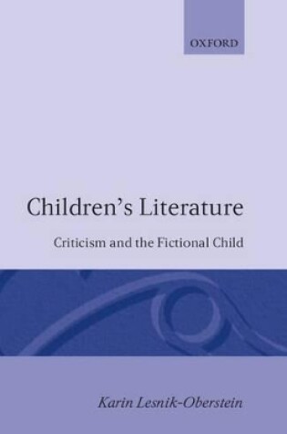 Cover of Children's Literature