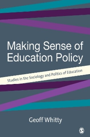 Cover of Making Sense of Education Policy