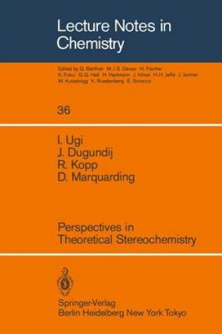 Cover of Perspectives in Theoretical Stereochemistry