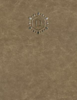 Book cover for Monogram "D" Sketchbook