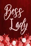 Book cover for Chalkboard Journal - Boss Lady (Red)