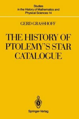 Cover of The History of Ptolemy's Star Catalogue